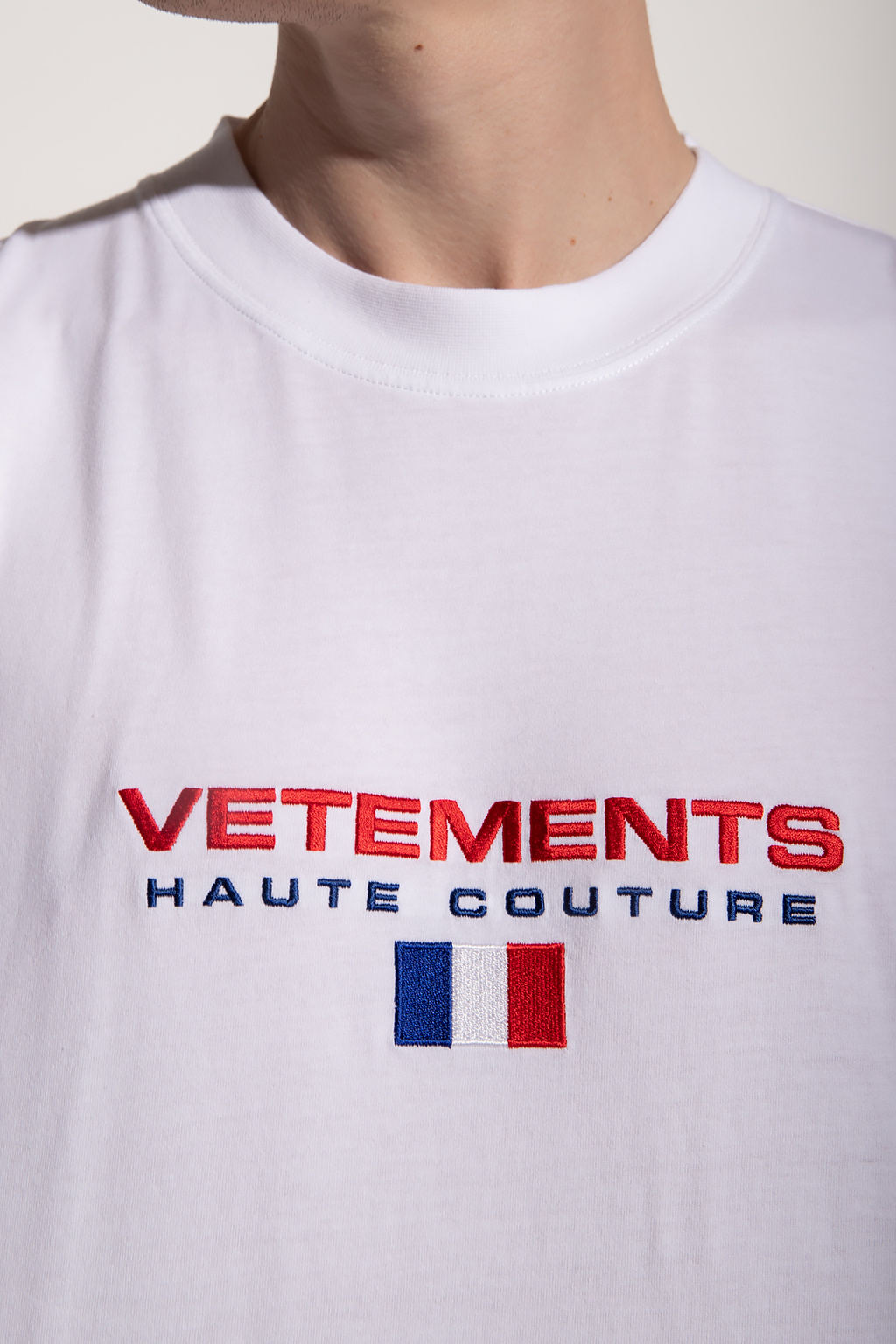 shirt sweater VETEMENTS - IetpShops Norway - White Logo T - Meghan